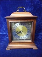 Linden Chiming and Striking Clock in Walnut Case
