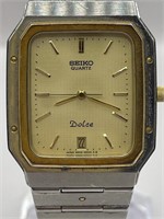 Vintage Seiko Dolce 9522-5000 Dress Watch