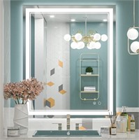 Keonjinn Led Bathroom Mirror With Lights Acrylic