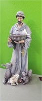 NEW St Francis Garden Statue, approx 15"