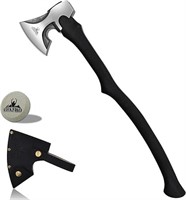 Camping Hatchet -chopping Axe With Leather