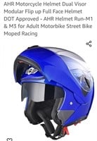 New Adult (XXL) Motorcycle Helmet & Bag