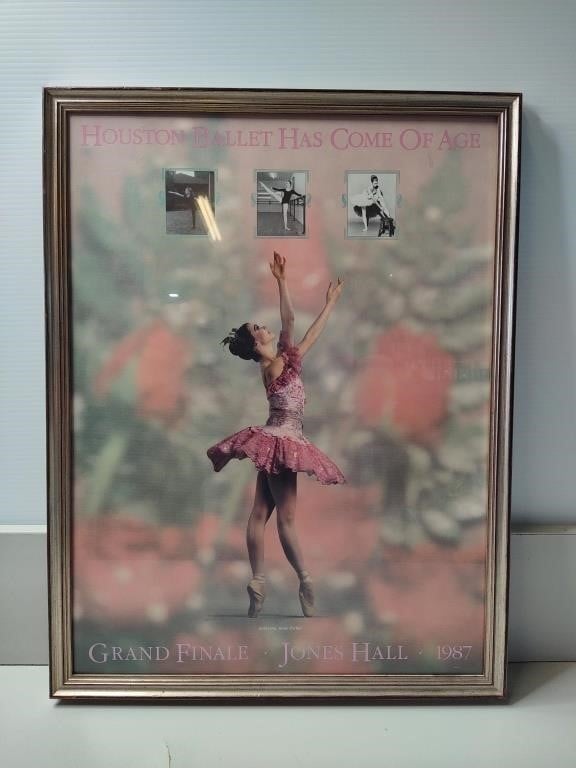 Houston Ballet Grand Finale Jones Hall 1987