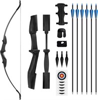 Recurve Bow and Arrow 30lbs by The7boX
