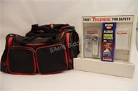 RELIST Tylenol Duffel Bag X 2 with Home Safety Kit