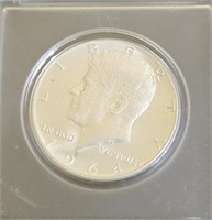 n1964 90% Silver Kennedy Half Dollar