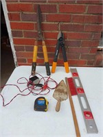 Hedge trimmers & Misc tools