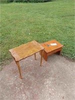 Small Stool & Tables