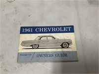 1961 Chevrolet Owners Manual