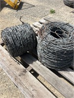 Rolls of Barb Wire