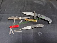 (5) Pocket Knives