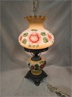 Antique Victorian Hurricane Parlor Lamp