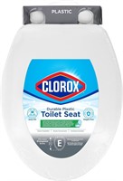 Clorox Elongated Plastic Toilet Seat  Easy-Off