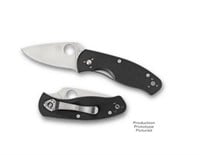 Spyderco Black/silver Persistence Folding Knife