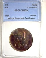 1975 Rand NNC PR67 CAM South Africa