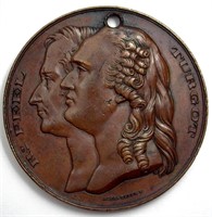 1856 Medal Belgium 66.5gr & 54.82mm
