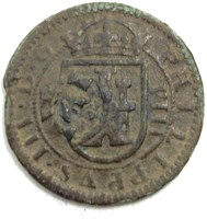 1590s VF+ Counterstamp Spain