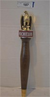 Michelob Gold Tone Eagle Top Beer Tap Handle
