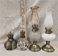 Vintage Miniature Fairy/Oil Lamps