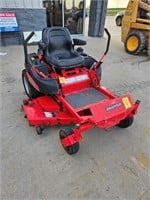 SNAPPER RIDING LAWN MOWER WITH 50" DECK. STARTS,
