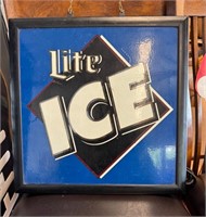 Light Up Lite ice Sign ( HEAVY )