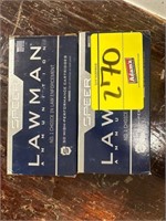 (2) LAWMAN 45 AUTO 230 GRAIN BULLETS