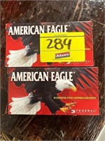 (2) AMERICAN EAGLE, 40 SMITH AND WESSON 180 GRAIN