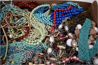 100 Wearable Costume Jewelry Necklaces. Beads