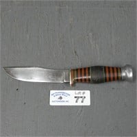 Cattaraugus Fixed Blade Hunting Knife NO Sheath