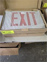 EXIT SIGNS IN BOX
