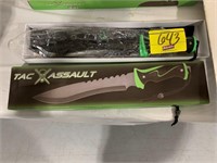 TAC ASSAULT KNIFE W/ BOX