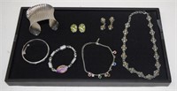 Costume Jewelry Necklace, Bracelets & Earrings