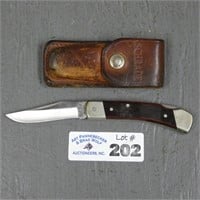 Schrade Uncle Henry LB5 Pocket Knife & Holder