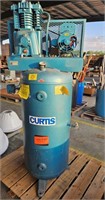 CURTIS 60 GAL AIR COMPRESSOR. WORKS AS IT SHOULD