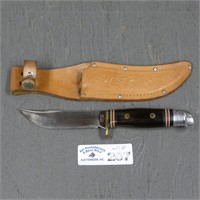 Western W66 Fixed Blade Knife & Sheath
