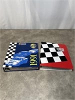2 Binders of NASCAR trading cards from Maxx 1991