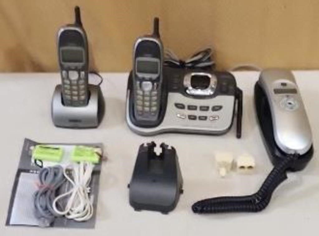 (3) Corded and Cordless Phones