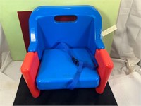 **FOLDING KIDS BOOSTER SEAT FOR ON A CHAIR