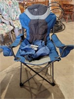 Portal Blue / Black Foldable Camping Chair