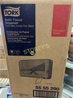 NEW Tork Black Toilet Paper Dispenser