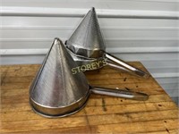 3 Cone Strainers