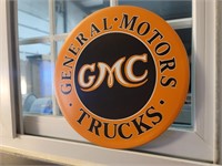 General Motors Tin Sign
