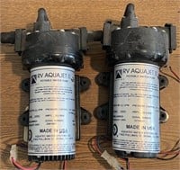 (2) RV Aquajet Portable Water Pumps *bidding 1x2