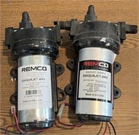 (2) REMCO RV Portable Water Pumps *bidding 1x2