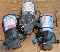 (3) Assorted Brand RV Portable Water Pumps
