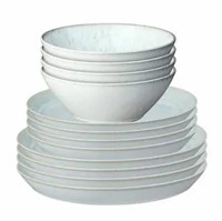 Denby Kiln Green Stoneware Dinnerware Set,
