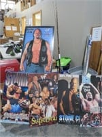 COLLECTION OF STONE COLD STEVE AUSTIN POSTERS