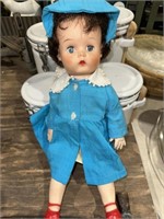 DOLL IN BLUE OUTFIT