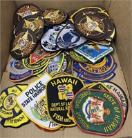 Assorted Police / Fire Patches , Georgia ,