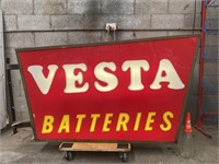 Original Vesta Batteries ligh box working approx
